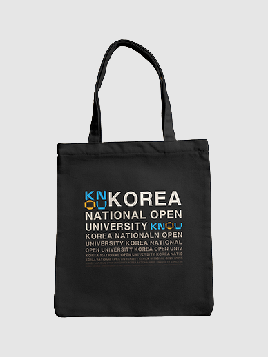 레터링 에코백 표지