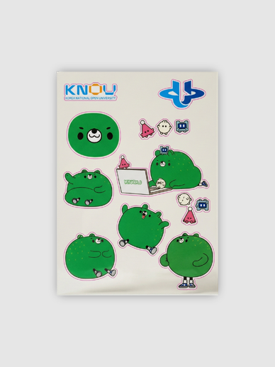 캐릭터 종합 스티커(투명) 표지