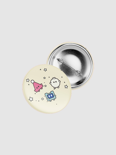 방송온 핀버튼 표지