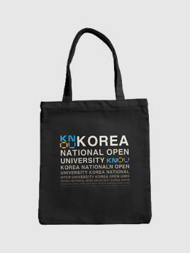 레터링 에코백 표지